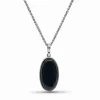 Stephen Dweck Garden of Stephen Black Onyx Reversible Necklace in Sterling Silver< Necklace