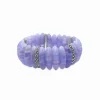 Stephen Dweck Garden of Stephen Blue Lace Agate Marquise Stretch Bracelet in Sterling Silver< Bracelets