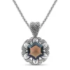 Stephen Dweck Garden of Stephen 20ct Cognac Quartz Pendant in Sterling Silver< Necklace