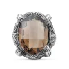 Stephen Dweck Garden of Stephen Faceted Smoky Quartz Ring in Sterling Silver< Rings