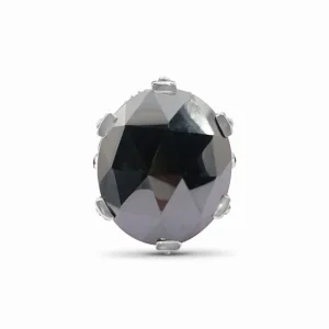 Stephen Dweck Garden of Stephen Faceted Hematite Ring in Sterling Silver< Rings