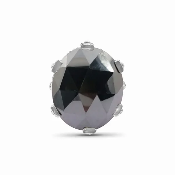 Stephen Dweck Garden of Stephen Faceted Hematite Ring in Sterling Silver< Rings