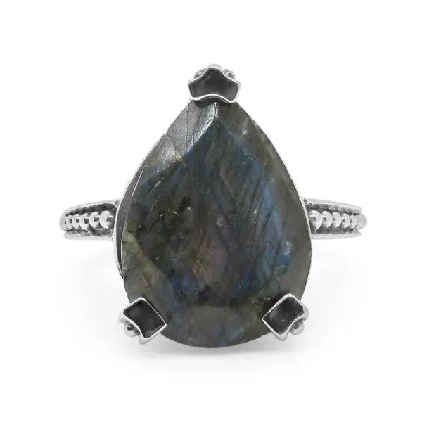 Stephen Dweck Garden of Stephen Labradorite Ring in Sterling Silver< Rings