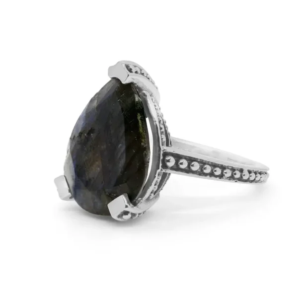 Stephen Dweck Garden of Stephen Labradorite Ring in Sterling Silver< Rings