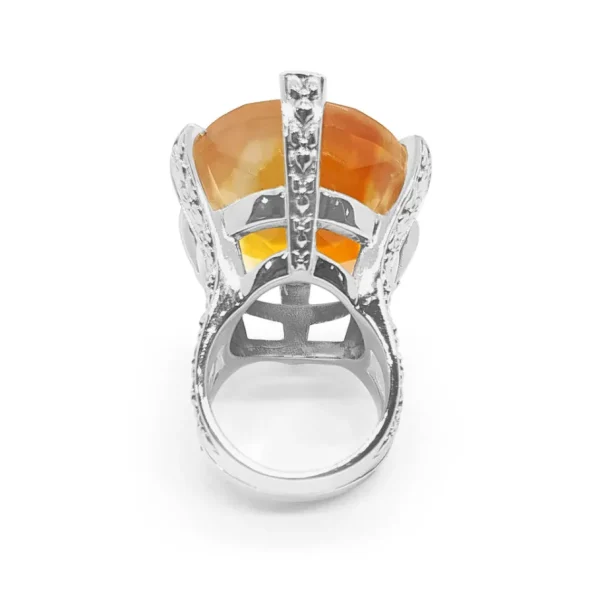 Stephen Dweck Garden of Stephen Natural Quartz and Agate Ring in Sterling Silver< Rings