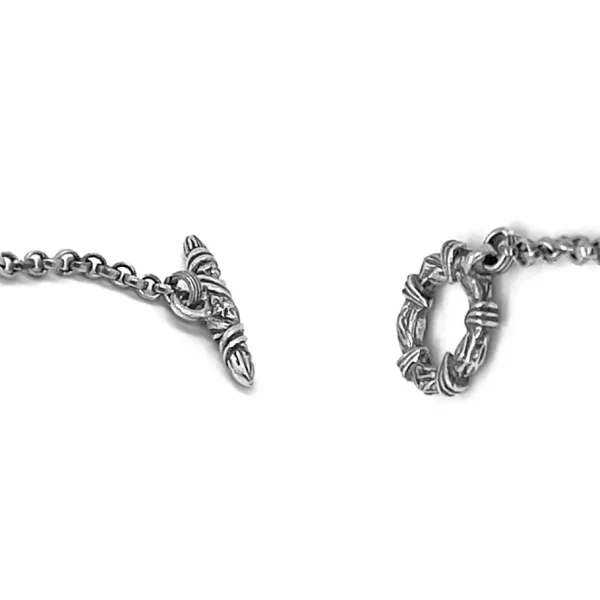 Stephen Dweck Garden of Stephen Opal Dendrite Link Chain Necklace in Sterling Silver< Necklace