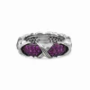 Stephen Dweck Garden of Stephen Ruby Pave Ring in Sterling Silver< Rings