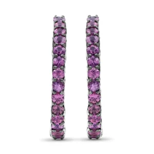 Stephen Dweck Kyoto 1.90ct Pink Sapphire Earrings in Sterling Silver< Earrings