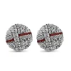 Stephen Dweck Kyoto Ruby 0.75ct Earrings in Sterling Silver< Earrings