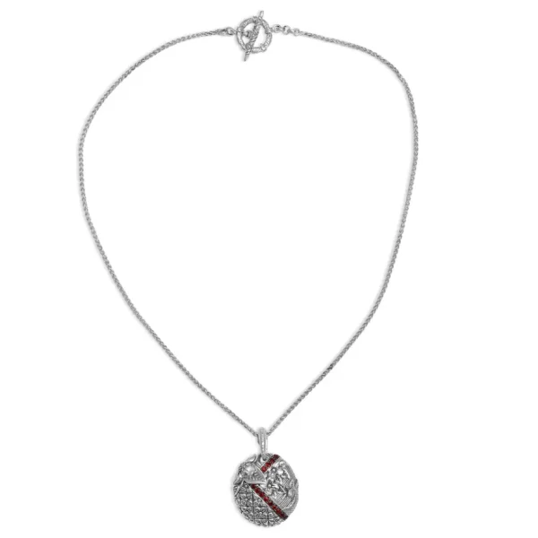 Stephen Dweck Kyoto Ruby 0.50ct Pendant in Sterling Silver< Necklace