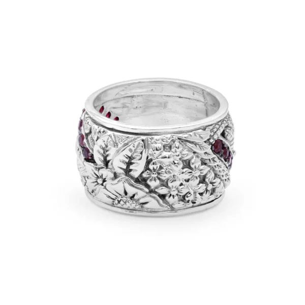 Stephen Dweck Kyoto Ruby 0.70ct Ring in Sterling Silver< Rings