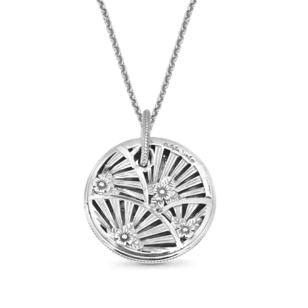 Stephen Dweck Kyoto Tsavorite 0.75ct Pendant Large in Sterling Silver< Necklace