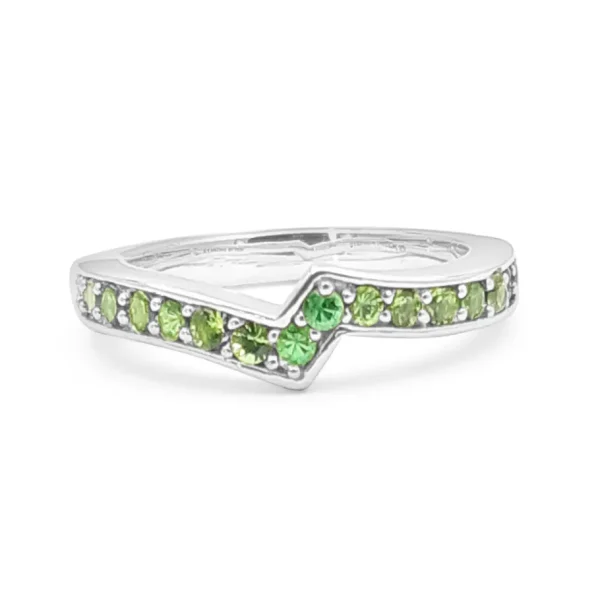 Stephen Dweck Kyoto Tsavorite 1.35ct Ring in Sterling Silver< Rings