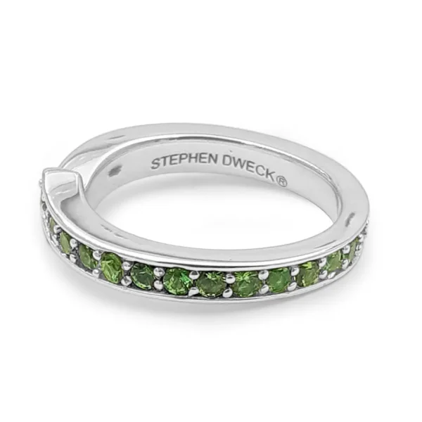 Stephen Dweck Kyoto Tsavorite 1.35ct Ring in Sterling Silver< Rings