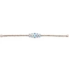 Stephen Dweck Luxury Aurora Swiss Blue Topaz and 0.15ct Diamond Bracelet in 18K Gold< Bracelets