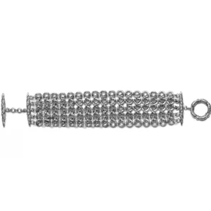 Stephen Dweck Orogento 6 Strand Hand Weave Sterling Silver Bracelet< Bracelets