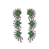 Stephen Dweck Sunray Emerald 3.15ct and Diamond 1.20ct Earring in 18K Gold< Earrings