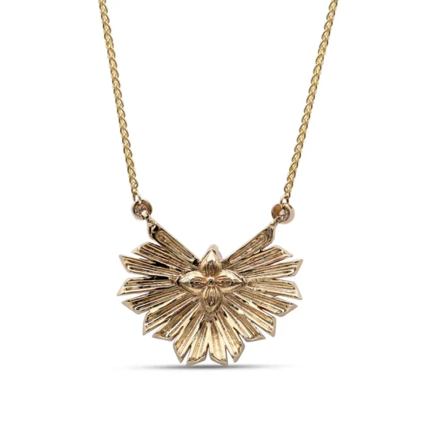 Stephen Dweck Sunray Ruby 0.68ct and Diamond 0.85ct Pendant in 18K Gold< Necklace
