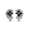 Stephen Dweck Sunray Sapphire 1.17ct and Diamond 0.58ct Earring in 18K Gold< Earrings