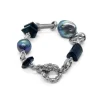 Stephen Dweck Terraquatic Black Agate and Pearl Bracelet in Sterling Silver< Bracelets